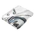 thumbnail image 6 of Qxltty Cartoon White Labrador Soft Cozy Fluffy Blankets for Couch Sofa Chair Bed Camping Picnic Travel Lightweight Bed 50×60inch, 6 of 7