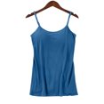 thumbnail image 2 of tank tops for women cotton ole adjustable ole with frame bra stretch undershirt camis top, 2 of 3