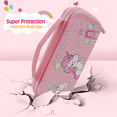 thumbnail image 6 of Trunple Lite Unicorn Carrying Case with Screen Protector for Nintendo Switch, Pink, 24 Piece, 6 of 6