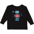 thumbnail image 3 of Inktastic Robot 3rd Birthday Boys Long Sleeve Toddler T-Shirt, 3 of 5
