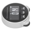 thumbnail image 3 of Electronic Rolling Ruler, Compact Multifunctional Digital Measuring Tape 199.999m ABS Silver Black  For Cylindrical Diameter For Straight Line, 3 of 8