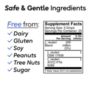 BioGaia Nurture & Grow Toddler Probiotic | Ages 1+ | Liquid Probiotic | Allergen-Free | Multi-Benefit Kids Probiotic | Digestive Health, Immune Support & Oral Health Protection | 25-Day Supply