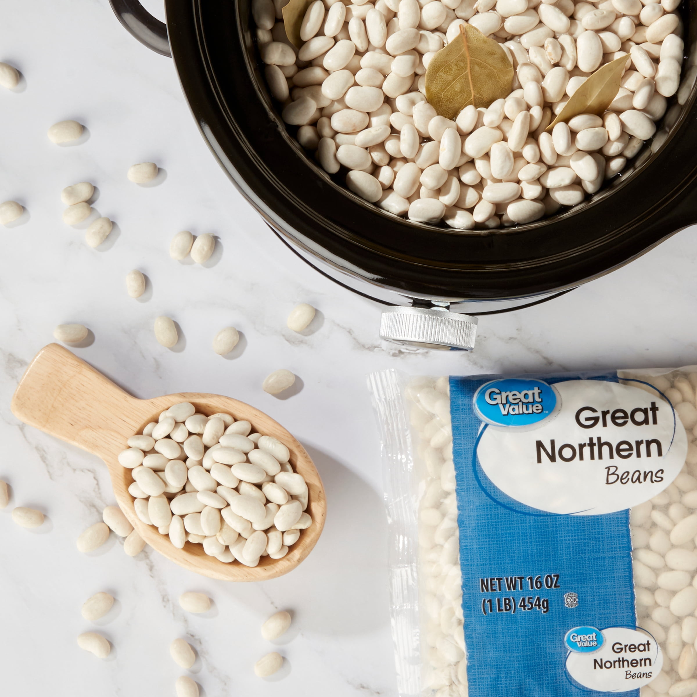 Great Value Great Northern Dried Beans, 16 oz