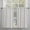 Light Gray, variant on Beige Grey Striped Kitchen Curtains 63 Inches Long, Vintage Abstract Art Geometric Rod Pocket Window Curtains Panels for Bedroom/Bathroom/Nursery, Light Filtering Treatment Curtains Drapes 52"x63"