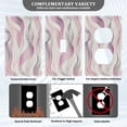 thumbnail image 3 of Watercolor Abstract Wavy Lines Light Switch Cover Switch Plate Outlet Cover Plug Cover for Electrical Outlet, 3 of 8