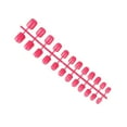 thumbnail image 1 of 24 Pcs Ongles Faux Solides en Forme de Cercueil Matériaux DIY; Notre Acrylique Unique Français Solide Couleur Durable Personnalité pour Salons de Manucure 14, 1 of 8