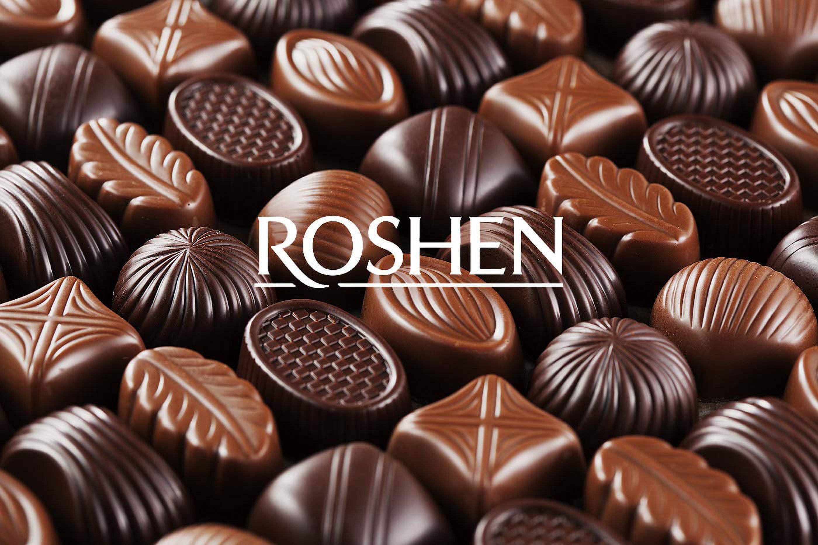 Roshen Gift Box Assorted Premium Chocolateria" Candy Gift Box 6.84oz/194 grams