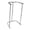 No Wheels, variant on Flynix Leaf Bag Holder Adjustable Lift Support Bracket for Lawn Work Laundry Pantry No Wheels