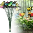 thumbnail image 5 of 50 Pcs Moving Butterfly Decorations,Butterfly Garden Decor,Butterfly Decoration, Artificial Waterproof Butterflies For Flower Bouquet Outdoor Indoor Yard Art Patio Plant Pot Flower Bed Home, 5 of 9