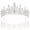 AB Silver, variant on Gold Crown for Women Wedding Tiara for Women Queen Crown Crystal Tiara Crown Wedding Tiaras for Bride Royal Princess Crowns for Flower Bouquets Quinceanera Headpiece for Birthday Prom Pageant