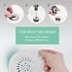 thumbnail image 5 of Paquete de 5 cubiertas para coladores de desagüe | Atrapacabellos para ducha y lavabo, bañeras y desagües de baño | Protectores de desagüe antiobstrucción con ventosas | Blanco, gris, negro, azul y, 5 of 7