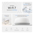 thumbnail image 3 of Enrutador Wi-Fi en malla TP-Link BE5000 WiFi 7 de doble banda (Deco BE25) | 4 flujos de 5 Gbps | Canales 240 Mhz | Cubre hasta 2600 pies cuadrados | 2 puertos de 2,5 G de retorno por cable | VPN, MLO,, 3 of 5