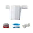 thumbnail image 4 of Bola flotante automática completa Entrada de agua duradera 1/2 "3/4" 1 '' Control de niveles de líquido de agua para piscinas Piezas de repuesto Accs , Lado interior Lado interior de 3/4inch CUTICAT Control de niveles de flotador, 4 of 8