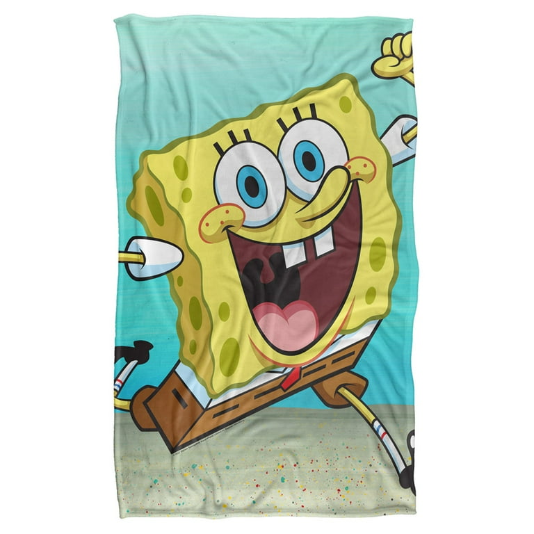 Wool Blanket Spongebob Squarepants Fleece Blanket Throw Spongebob