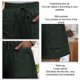 thumbnail image 5 of Pantalones cortos con cordón para mujer, cintura alta, informales, sueltos, pierna ancha, con cordones y bolsillos para verano, 5 of 6