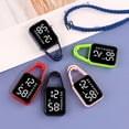 thumbnail image 6 of SDFGTstore Led Electronic Hanging Watch Waterproof Night Light Touch Digital Watch Easy to Read Keychain Pocket Watch Women Men, 6 of 8