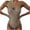 Khaki, variant on Puntoco Womens clearance,Women Hollow Out One-Piece Bikini Push-Up Pad Swimwear Swimsuit Beachwear Khaki L(L)