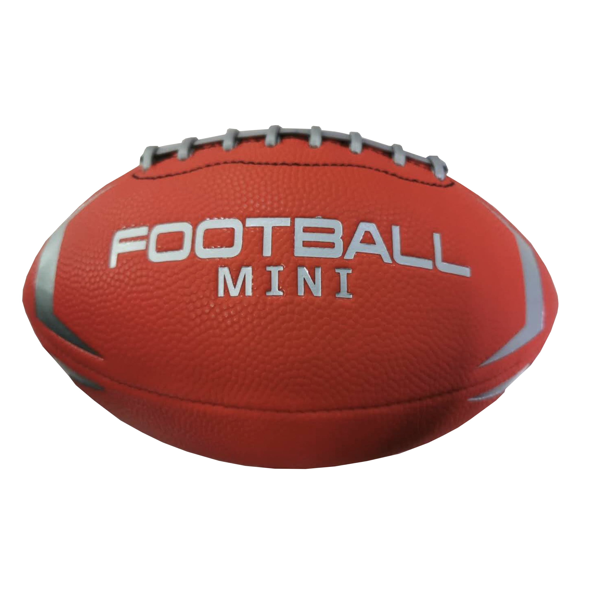 (2 pack) Magic Time Mini 6” Rubber Football, Toy Ball, Red, Kids Teen Adult, Unisex, New