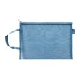 thumbnail image 1 of VBXOAE Transparent Nylon Mesh Book Bag Stable and Spacious Handheld Storage for Stationery,Toys Documents with Secure Zipper Closure, 1 of 3