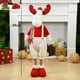 thumbnail image 3 of Muñeco de nieve de gran tamaño, muñeco de Papá Noel, decoración navideña para el hogar, juguetes retráctiles, regalo de Año Nuevo, adorno para festival de Navidad, 3 of 5