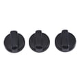 thumbnail image 1 of 7 pcs. 8mm hole black gas stove cooker rotary switch knobs for the kitchen, 1 of 5