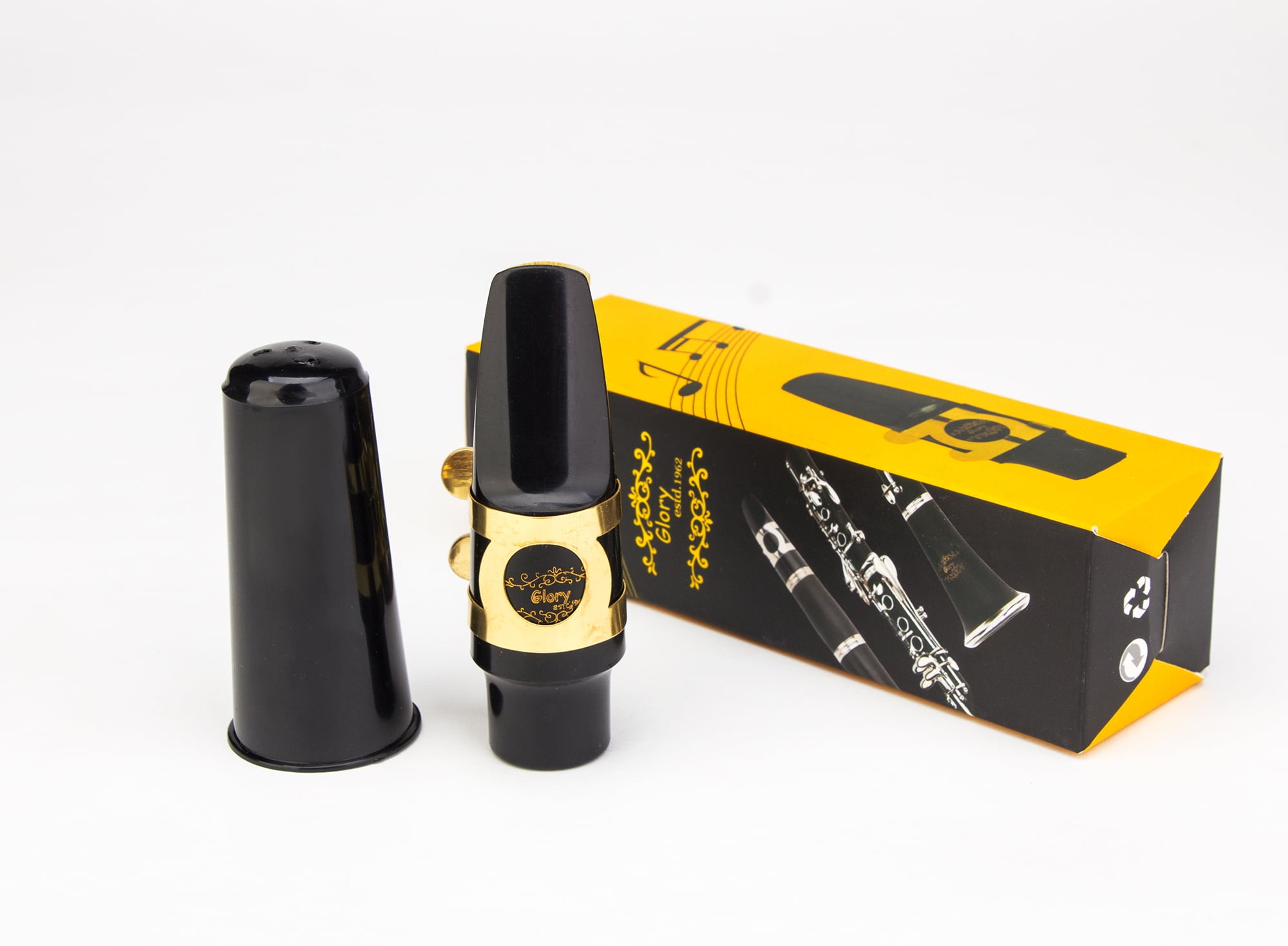Glory Alto Saxophone Mouthpiece Kit, Includes Alto Saxophone mouthpiece