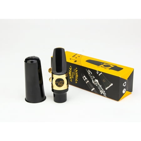 Glory Alto Saxophone Mouthpiece Kit, Includes Alto Saxophone mouthpiece, Ligature+Saxophone Reed +Black Mouthpiece Cap