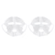 thumbnail image 1 of 2 mascarillas hidratantes faciales de silicona reutilizables, impermeables y para cubrir mascarillas (transparentes, rosa claro), 1 of 5