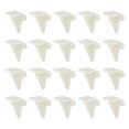 thumbnail image 1 of Unique Bargains Plastic Shelf Support Peg,5mm Cabinet Shelf Clip,Shelf Bracket Hoder Peg,100pcs, 1 of 3