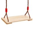 thumbnail image 1 of Columpio de árbol colgante para adultos y niños, madera anticorrosión pulida de cuatro paneles para exteriores/interiores TUNC Sencillez, 1 of 5