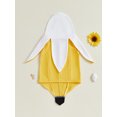 thumbnail image 5 of RUINIXCW Toddler Halloween Banana Costume Cute Contrast Color Sleeveless Romper, Kids Halloween Costume, 5 of 9