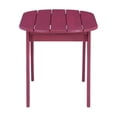thumbnail image 4 of Linon Table Basse d'Extérieur Adirondack Robuste en Bois d'Acacia Massif, Teinte Rouge, 4 of 11