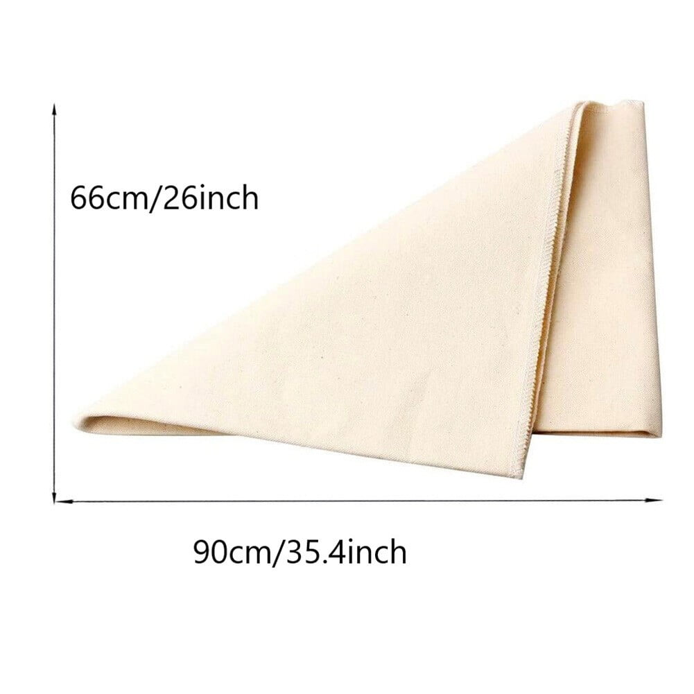 Proofing Cloth, Thick Bread Bakers Couche, Natural Cotton Heavy Duty