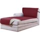 thumbnail image 2 of Funda Sofá Chaise Lounge Subrtex reversible con Correa Elástica ajustable vino, 2 of 6