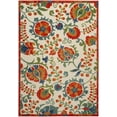 thumbnail image 2 of Nourison Aloha Indoor Outdoor Red Multicolor 5'3" x 7'5" Area Rug, Easy Cleaning, Non Shedding, Bed Room, Living Room, Dining Room, Kitchen (5x7), 2 of 9