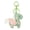 Green, variant on Cute Flying Horse Charm Key Holder In Soft Material Sturdy Lightweight
