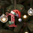 thumbnail image 4 of Home Decor 26 Christmas Letter Decorations A To Z (without H And V) Hanging Christmas Tree Pendant Alphabet Letters Named Alphabet Decorations Christmas Tree Decorations, 4 of 4