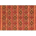 thumbnail image 1 of Ahgly Company Indoor Rectangle Oriental Orange Traditional Area Rugs, 5' x 7', 1 of 1