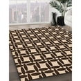 thumbnail image 3 of Ahgly Company Machine Washable Indoor Rectangle Transitional Black Brown Area Rugs, 3' x 5', 3 of 7