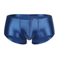 thumbnail image 3 of Men's Underwear for Daily Wear – Sheer Shiny Low Rise Briefs with Breathable Soft Comfort for Everyday Use and All‑Season Basic Undergarments, 3 of 3