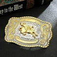 thumbnail image 5 of Vintage Celtic Knot Belt Buckle for Men Simple Cowboy Belt Buckle, 5 of 6