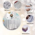 thumbnail image 4 of ETHAN Round Sequin Tablecloth Light Blue,Glitter Tablecloth for Bridal Shower Decorations, Birthday,Wedding,Dessert,Banquet 59", 4 of 7