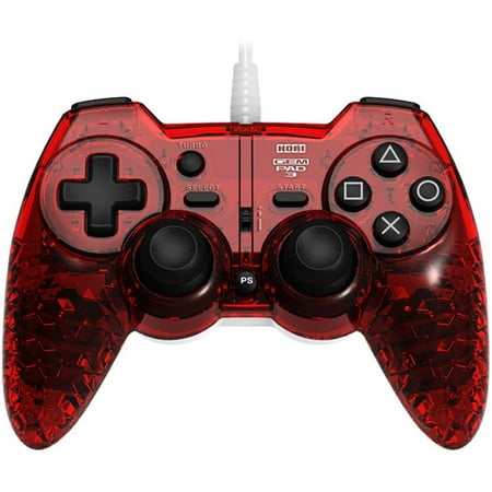 Hori Ps3 Wired Gem Pad Controller - Ruby