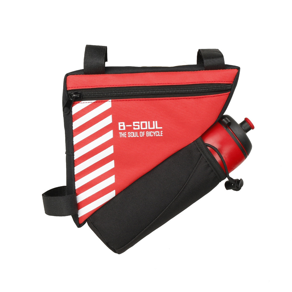 Sacoche Triangulaire Pour Cadre De Vélo UPANBIKE - Légère, En Polyester 300D - 26x5.5x12.5 Cm - Pour VTT Et Vélo De Route