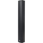 Sound Town Line Array Column PA/DJ Speaker System with One 2 x 8 Powered Subwoofer w/ DSP, TWS Bluetooth and Speaker Output, One 6 x 3 Line Array Column Speaker, Black (CARME-28M64)