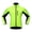 Green, variant on Men's Winter Cycling Jacket Windproof Waterproof Soft Shell Warm Fleece Lined Outerwear Multiple Pockets High Visibility Reflective Active Coat Black Size XL (1.26 lbs / 11.42 inches)