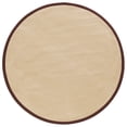 thumbnail image 1 of Linon Tapis Tufté en Polypropylène 8'R Naturel et Marron, 1 of 3