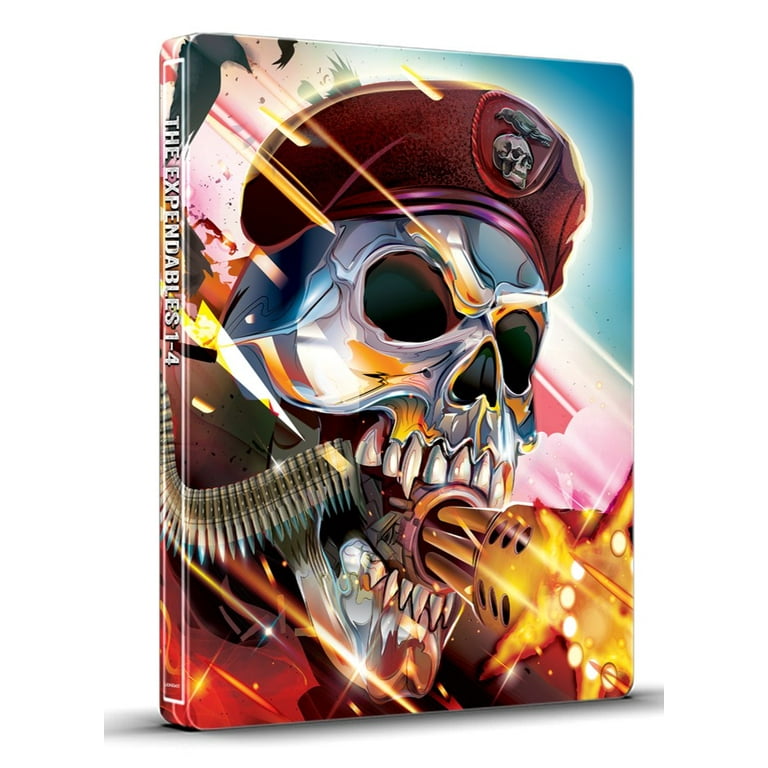 The Expendables 1-4 - 4K UHD Walmart Exclusive SteelBook Ultra HD Review