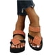 thumbnail image 4 of Sandalias de tacón de plataforma Sandalias de verano para mujer Sandalias con punta abierta Zapatos romanos Sandalias informales con punta abierta Wmkox8yii ytu8359, 4 of 6