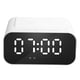 thumbnail image 2 of BT510 Altavoz Bluetooth de carga inalámbrica con pantalla LED Reloj Alarma Banco de energía Blanco, 2 of 8